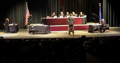 Minnesota Supreme Court Convenes at Anoka High School