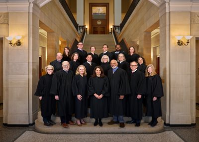 Photo of the members of the Minnesota Court of Appeals