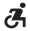 Black Accessibility Icon