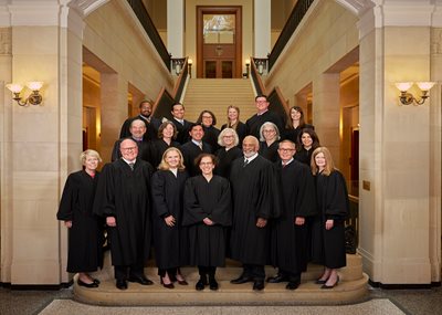 Photo of the members of the Minnesota Court of Appeals